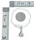 Southwest Turquoise Inlay Sterling Silver Box Chain Necklace Set JX129086